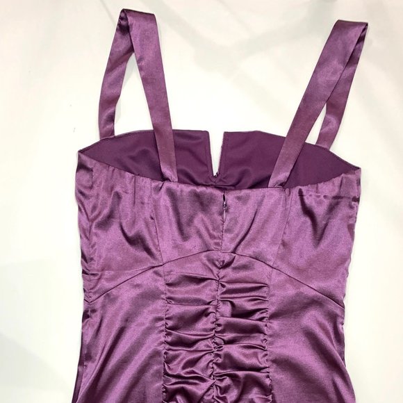 Le Chateau Purple Cocktail Dress - Picture 8 of 11